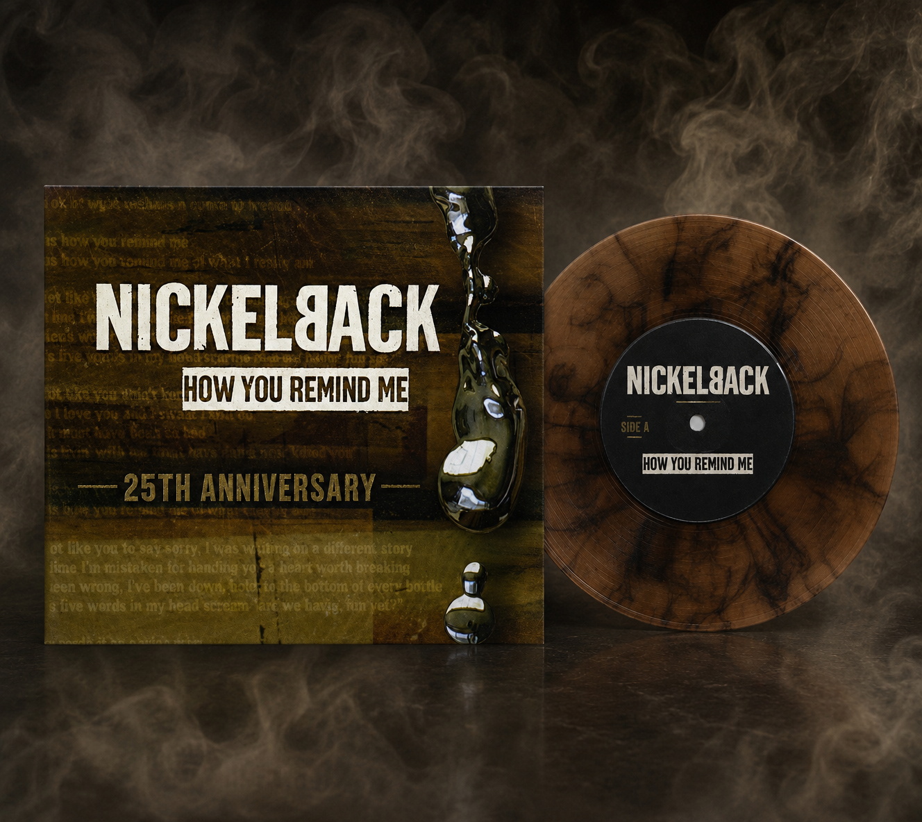 Nickelback - How You Remind Me 25th Anniversary (Brown Smoke 7” Vinyl)