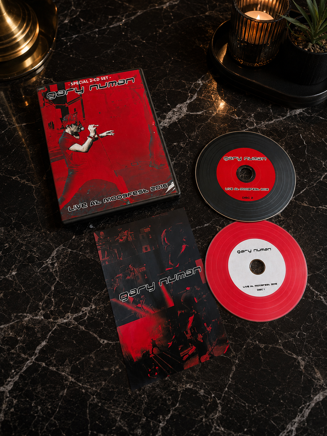 Gary Numan - Live At Moogfest 2016 (2-Vinyl-Like CD Set)