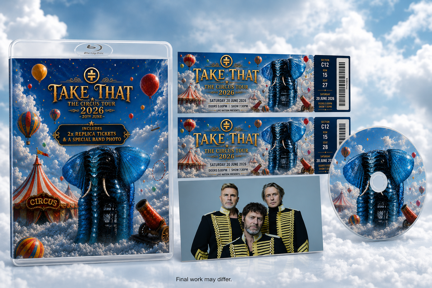 Take That - The Circus 2026 (Special Edition Blu-Ray Set)