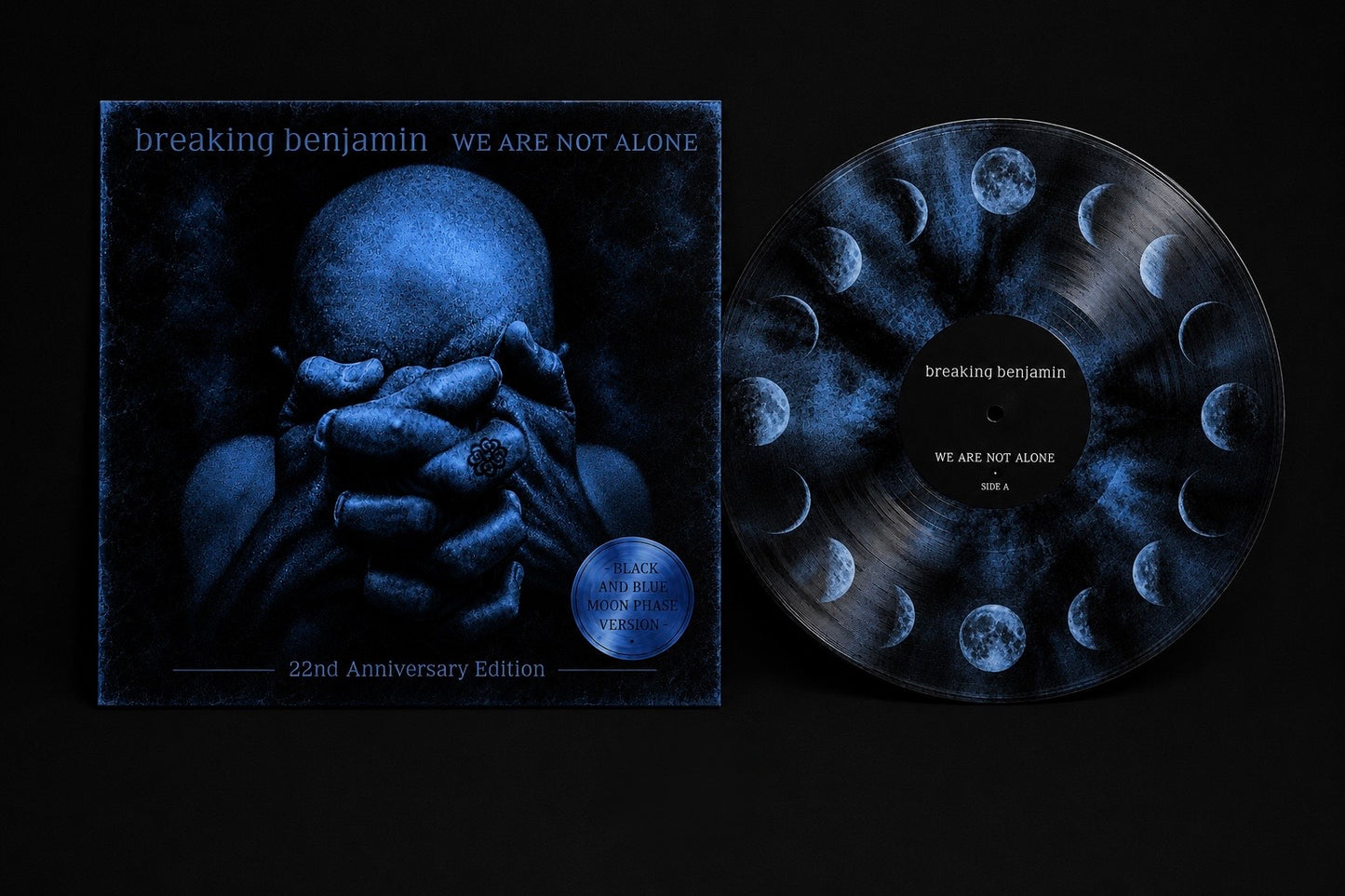 Breaking Benjamin - We Are Not Alone (22nd Anniversary Edition) (Black & Blue Moonphase Vinyl)