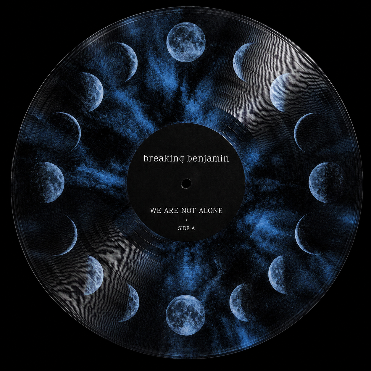 Breaking Benjamin - We Are Not Alone (22nd Anniversary Edition) (Black & Blue Moonphase Vinyl)