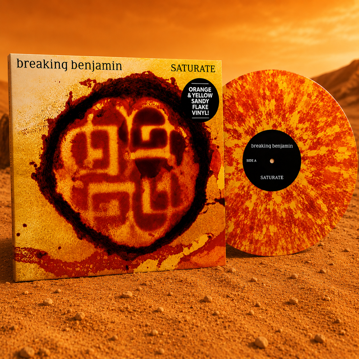 Breaking Benjamin - Saturate (Limited Grey & Orange Vinyl)