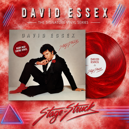 David Essex - Stage-Struck (Ruby Red Swirl Vinyl)