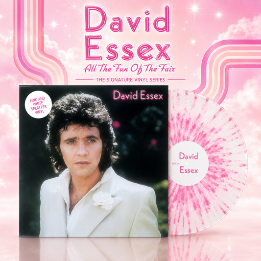 David Essex - David Essex (Pink & White Splatter Vinyl)
