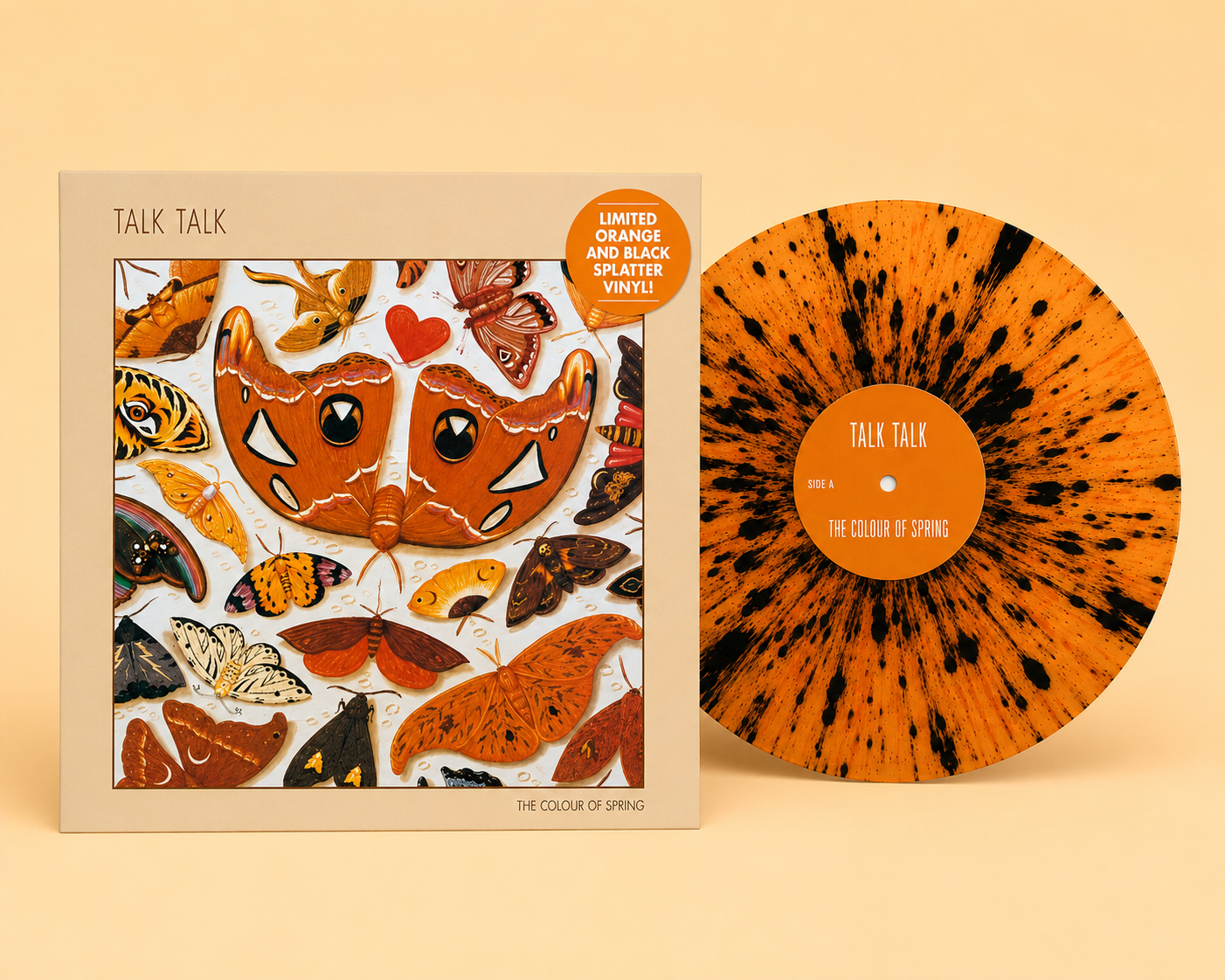 Talk Talk - The Colour Of Spring (Limited Orange & Black Splatter Vinyl)