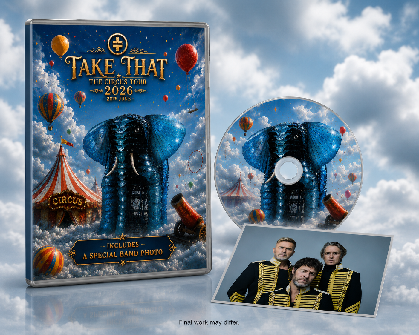 Take That - The Circus 2026 (Special Limited Silver-Case Editon DVD)