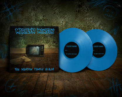 Marilyn Manson - The Manson Family Album (2-LP Blue Coloured Vinyl)