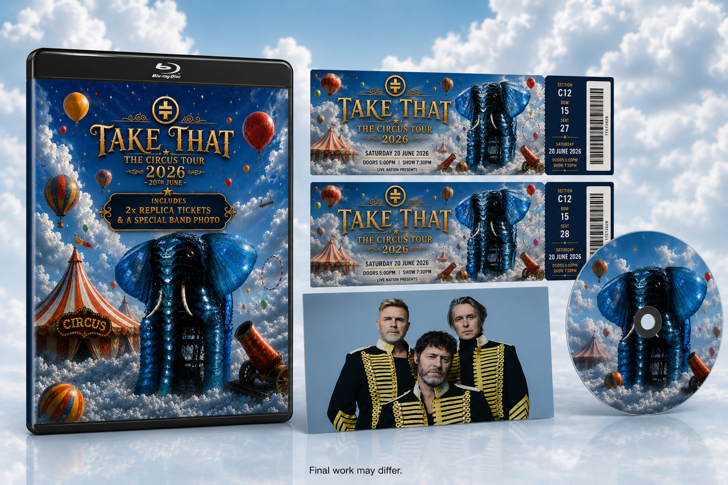 Take That - The Circus 2026 (Special Limited Black-Case Blu-Ray Set)